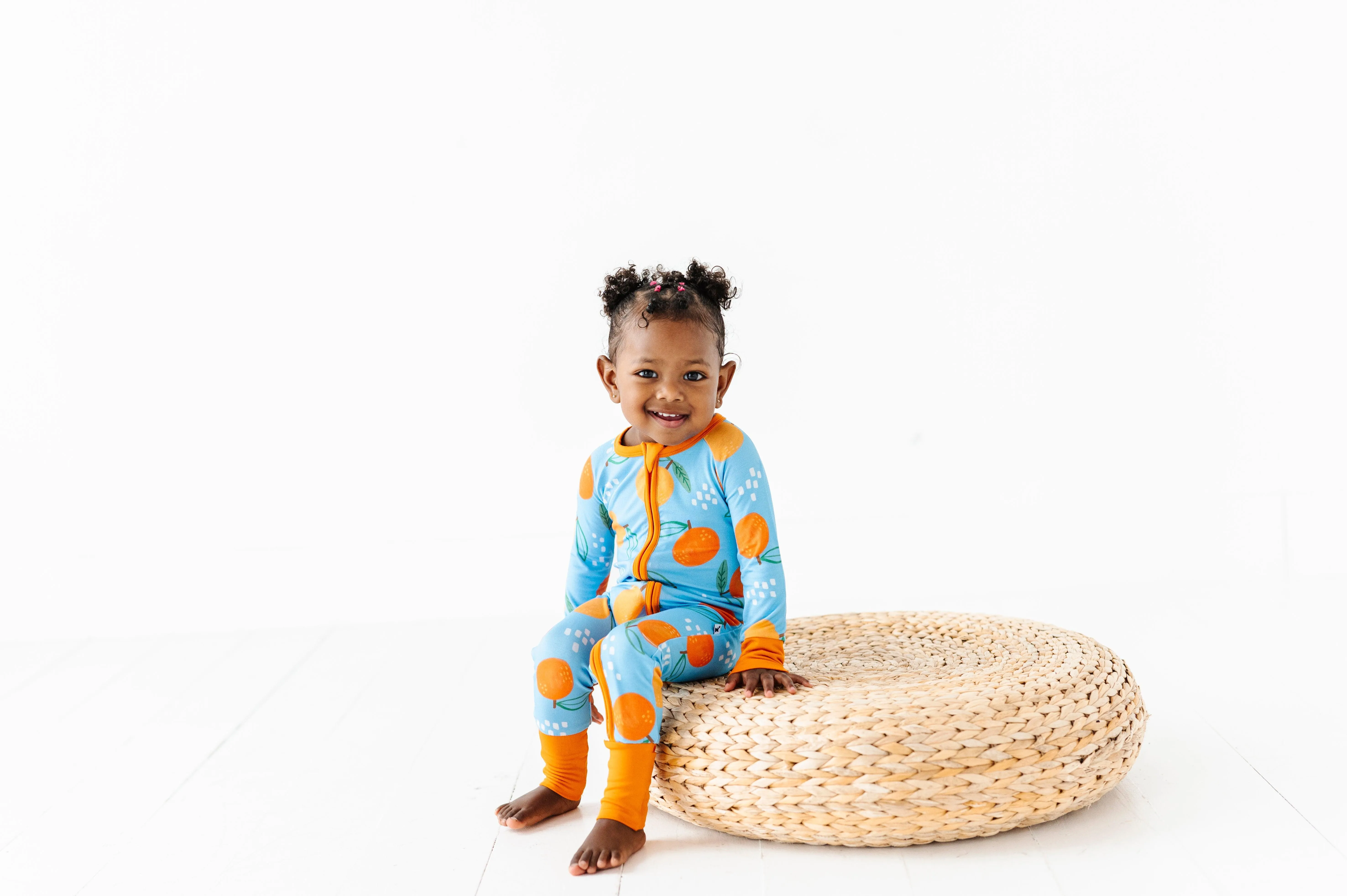 Oranges Baby Bamboo Pajamas