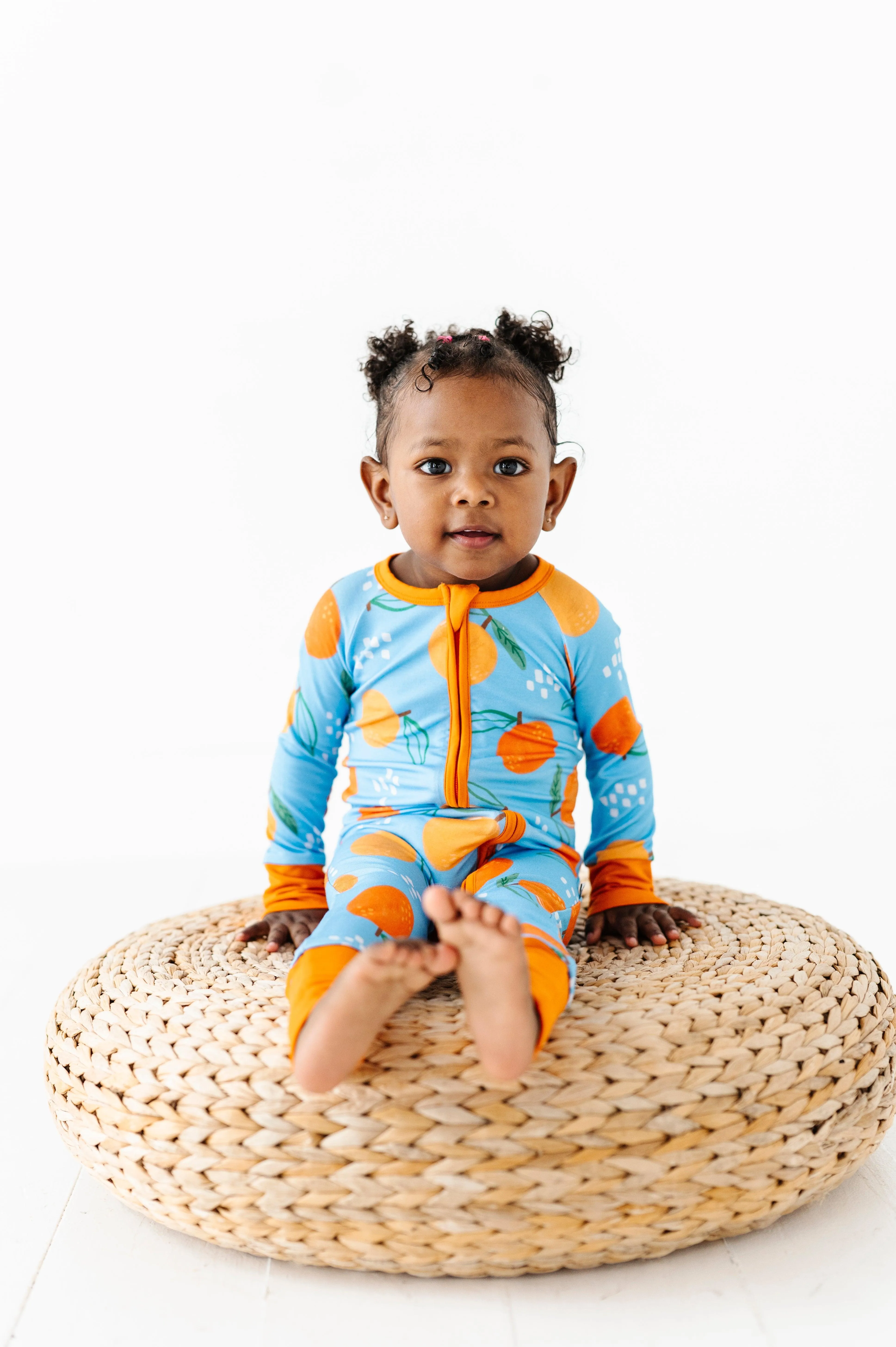 Oranges Baby Bamboo Pajamas