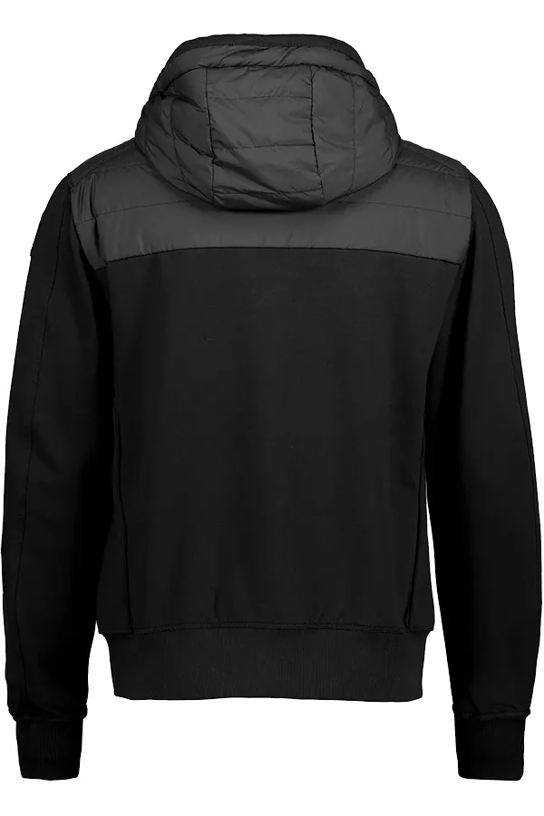 Parajumpers Hybrid Hooded Jacket Black