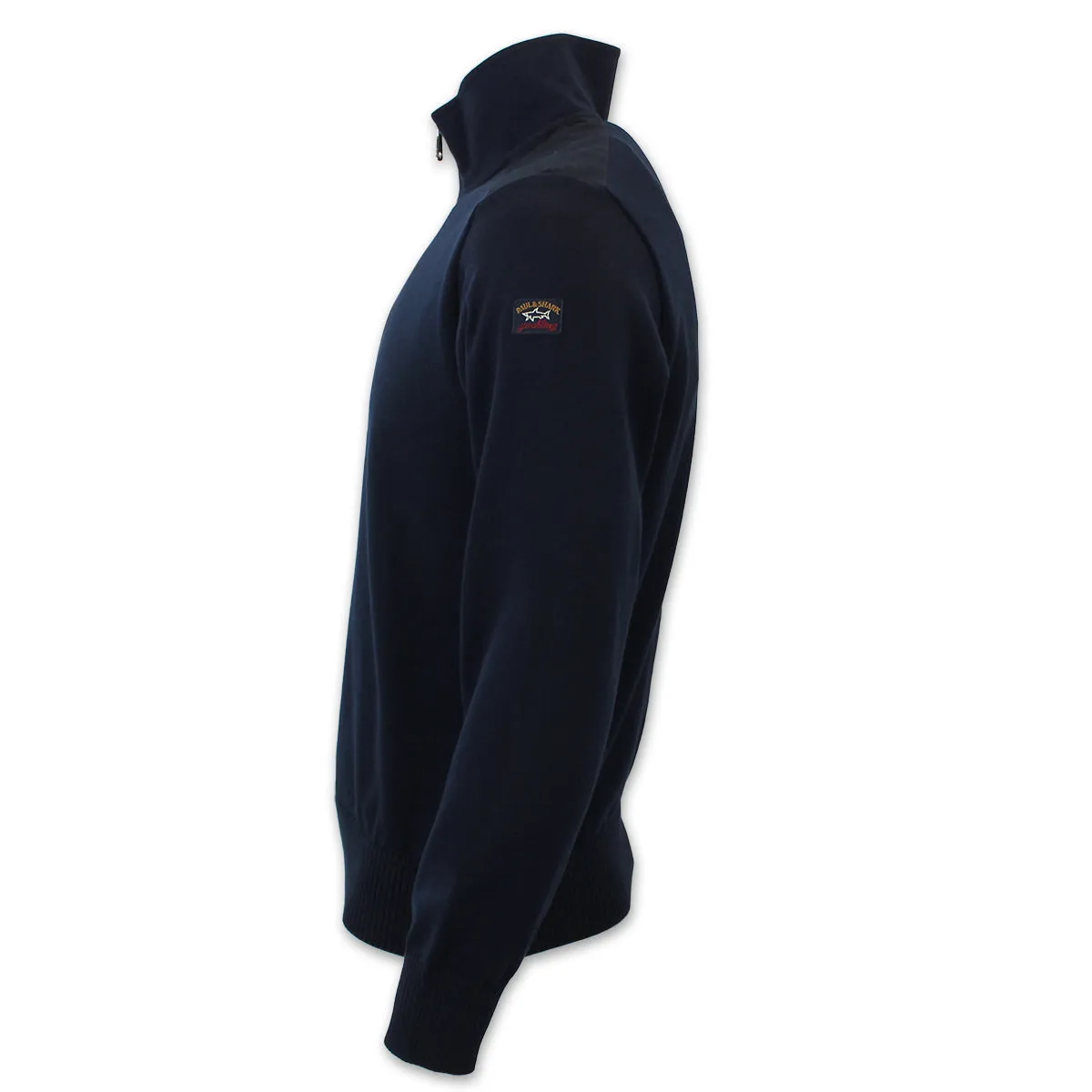 Paul & Shark - Watershed Quarter Zip Sweater in Navy