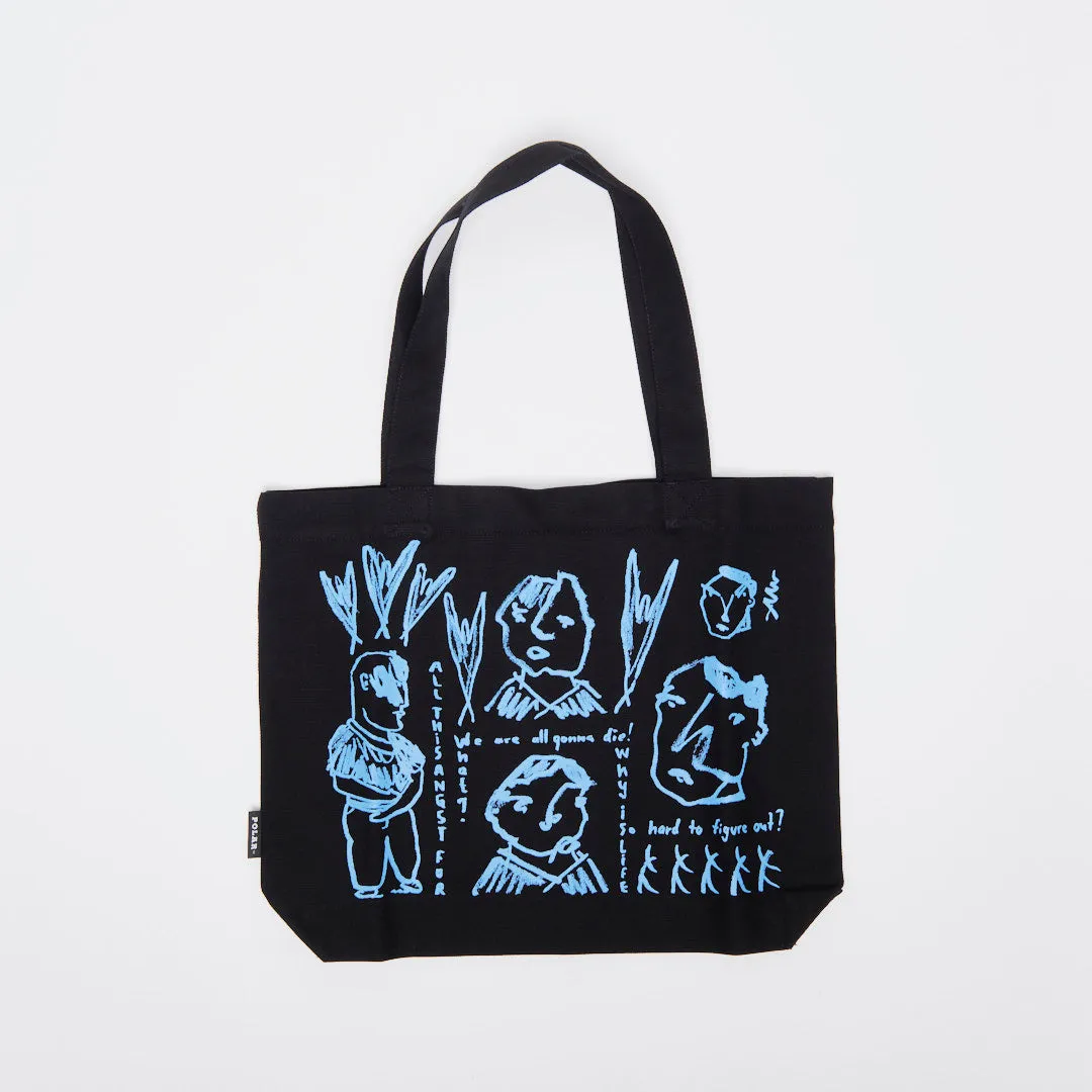 Polar Skate Co - Candelabro Doodle Tote Bag (Black)