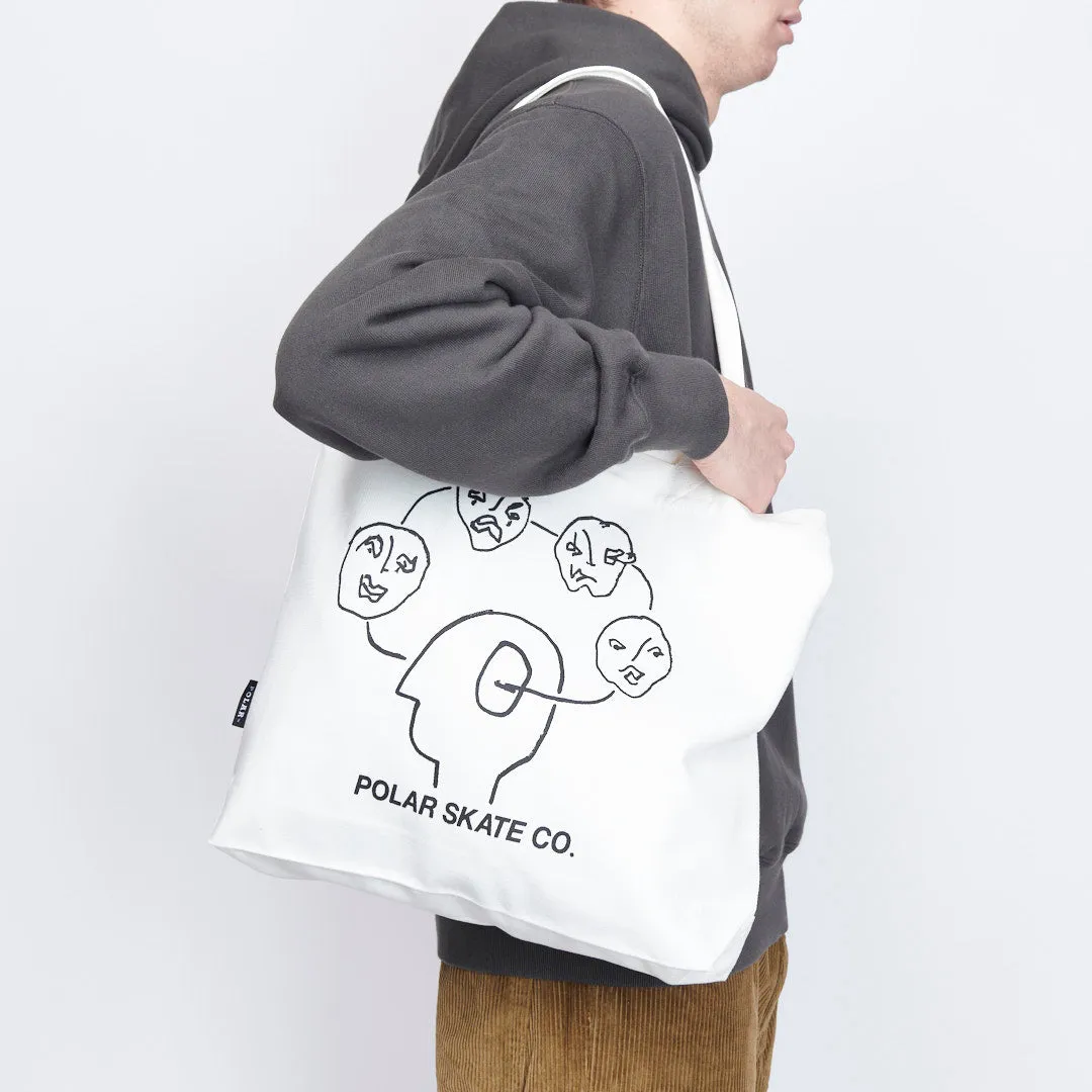 Polar Skate Co - Head Space Tote Bag (Ecru)