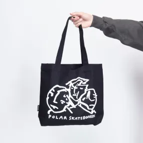 Polar Skate Co - Lunch Doodle Tote Bag (Black)