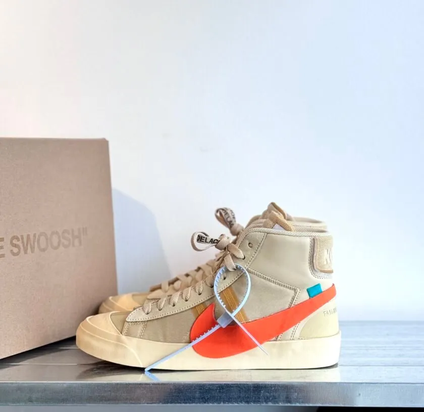 Preowned – Nike x Off White Mid Blazer Hallow Eve UK7.5 / US8.5 