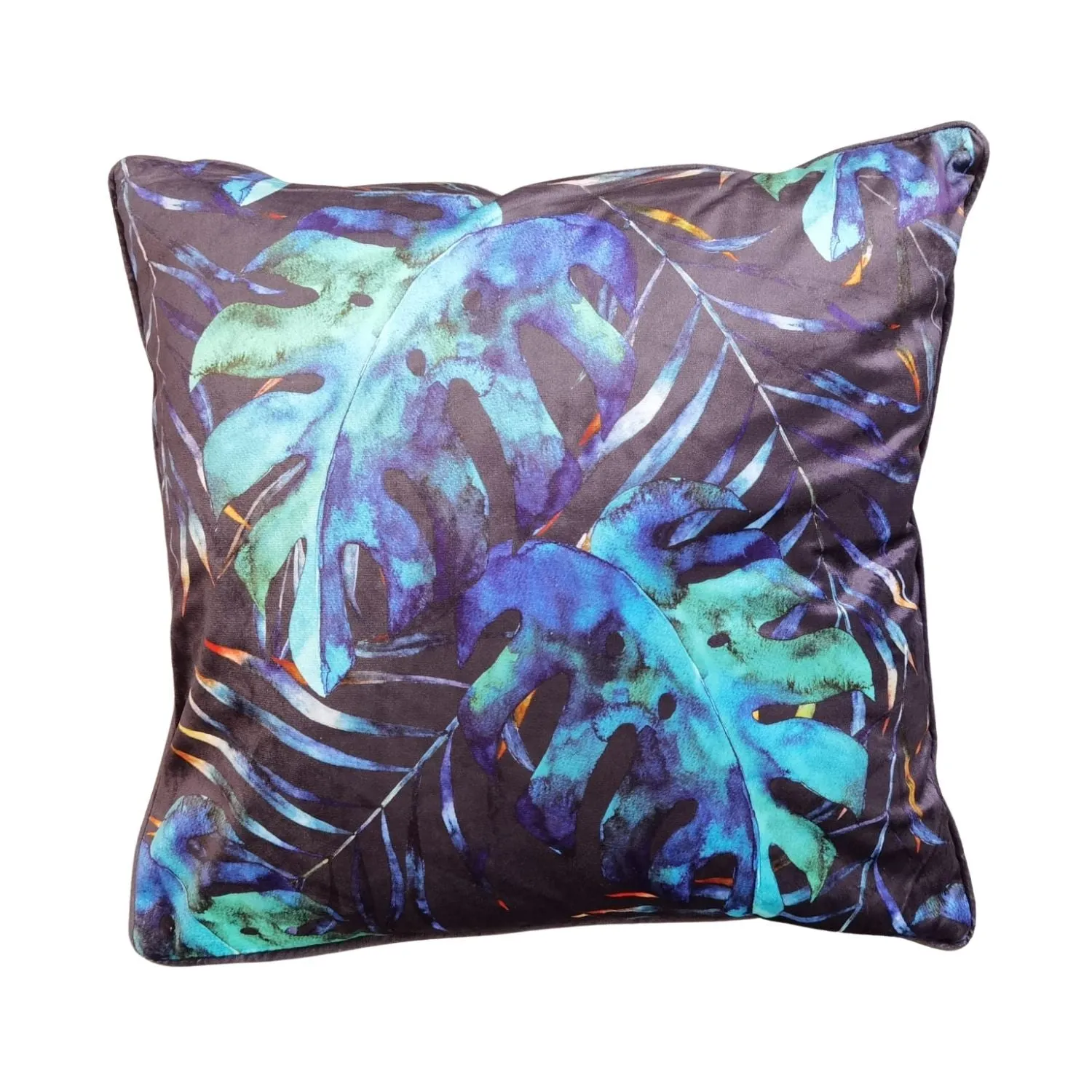 Printed Piped Cushion - 18x18''