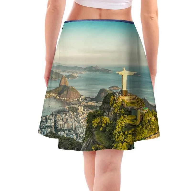 Printed Skirts Made With Your Designs. Custom Skater Skirts