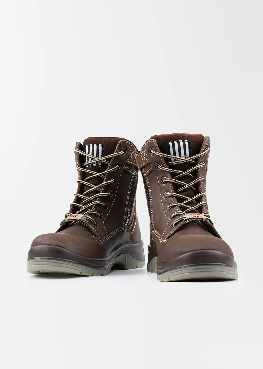 Pursues: women's safety work boots (zip)