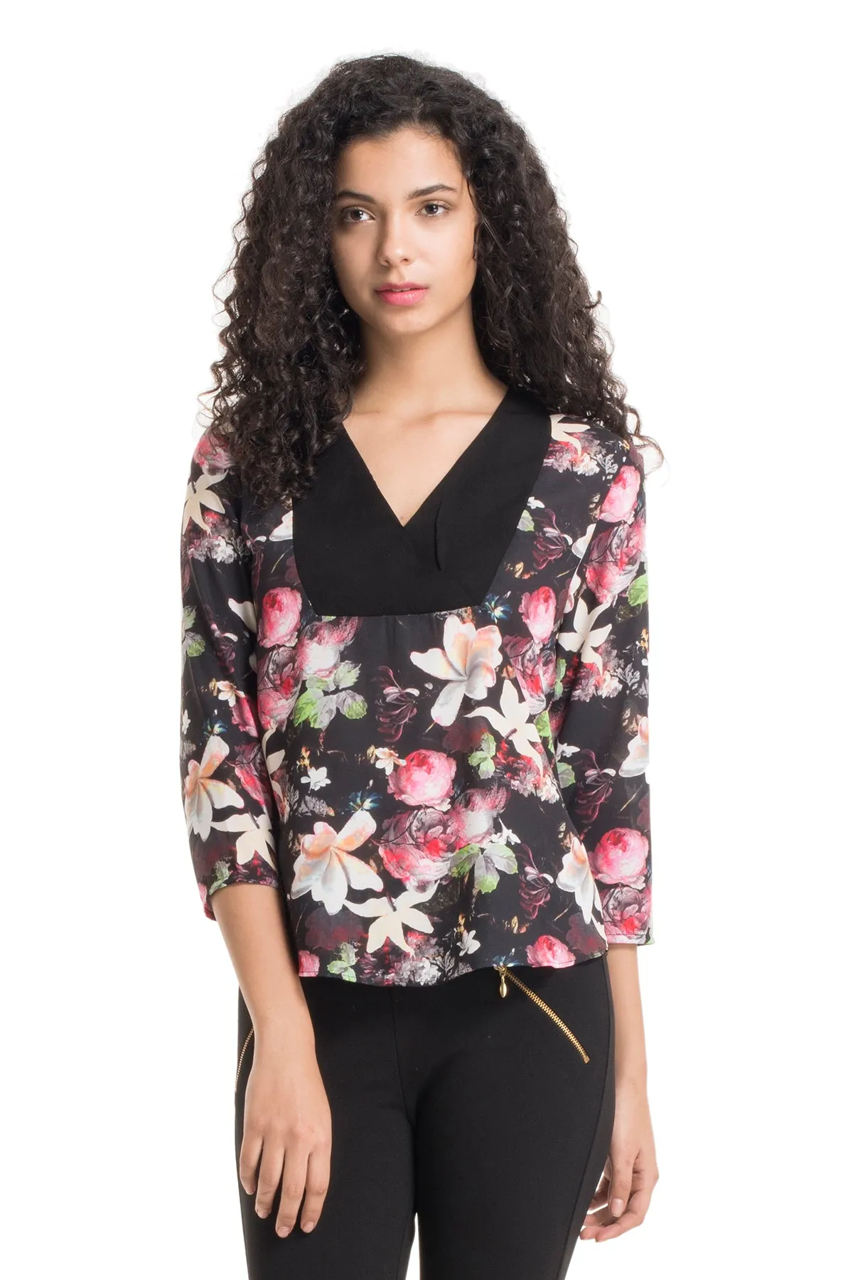 Rebecca Floral Printed Top