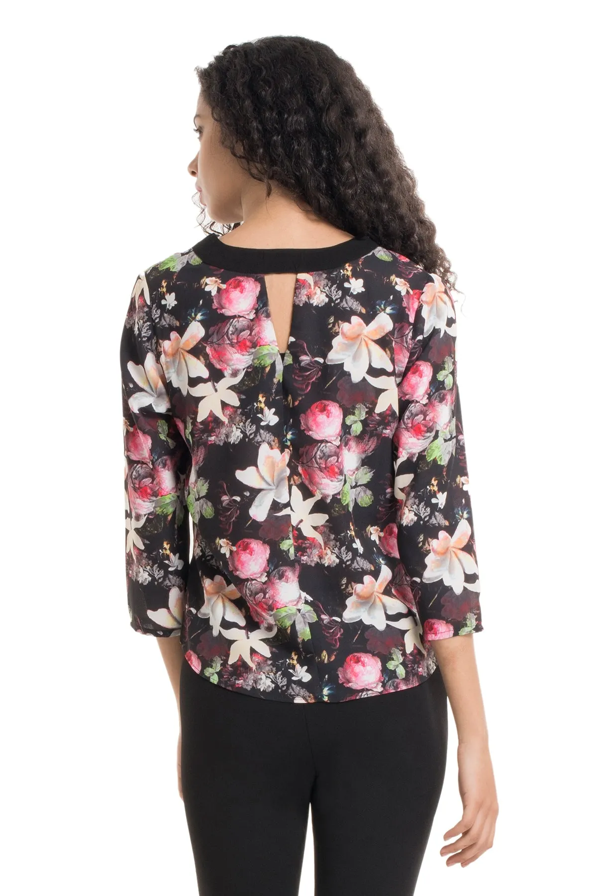 Rebecca Floral Printed Top