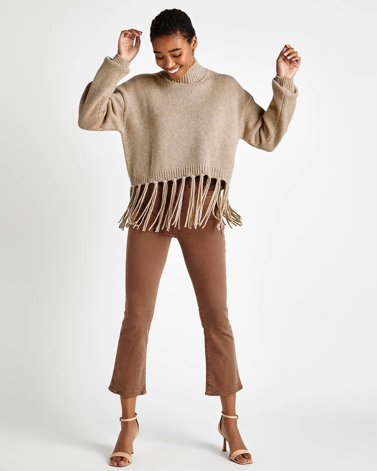 Riley Fringe Sweater