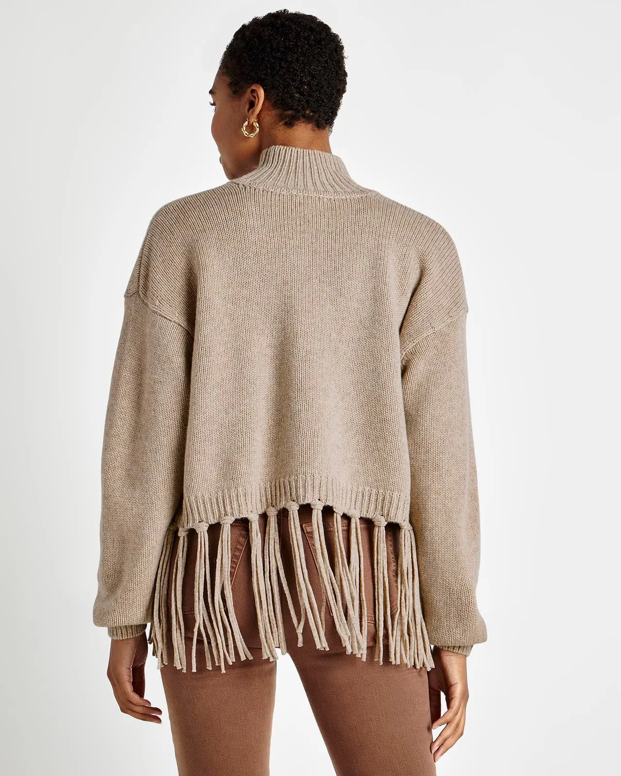 Riley Fringe Sweater