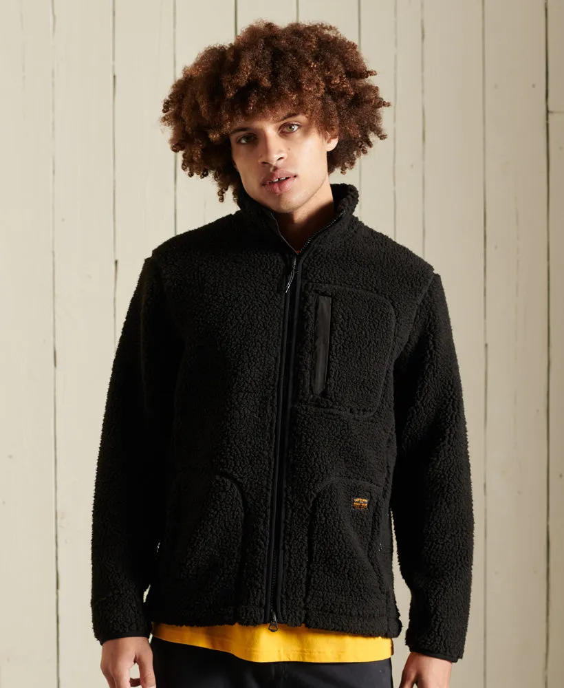 Sherpa Workwear Jacket | Bison Black