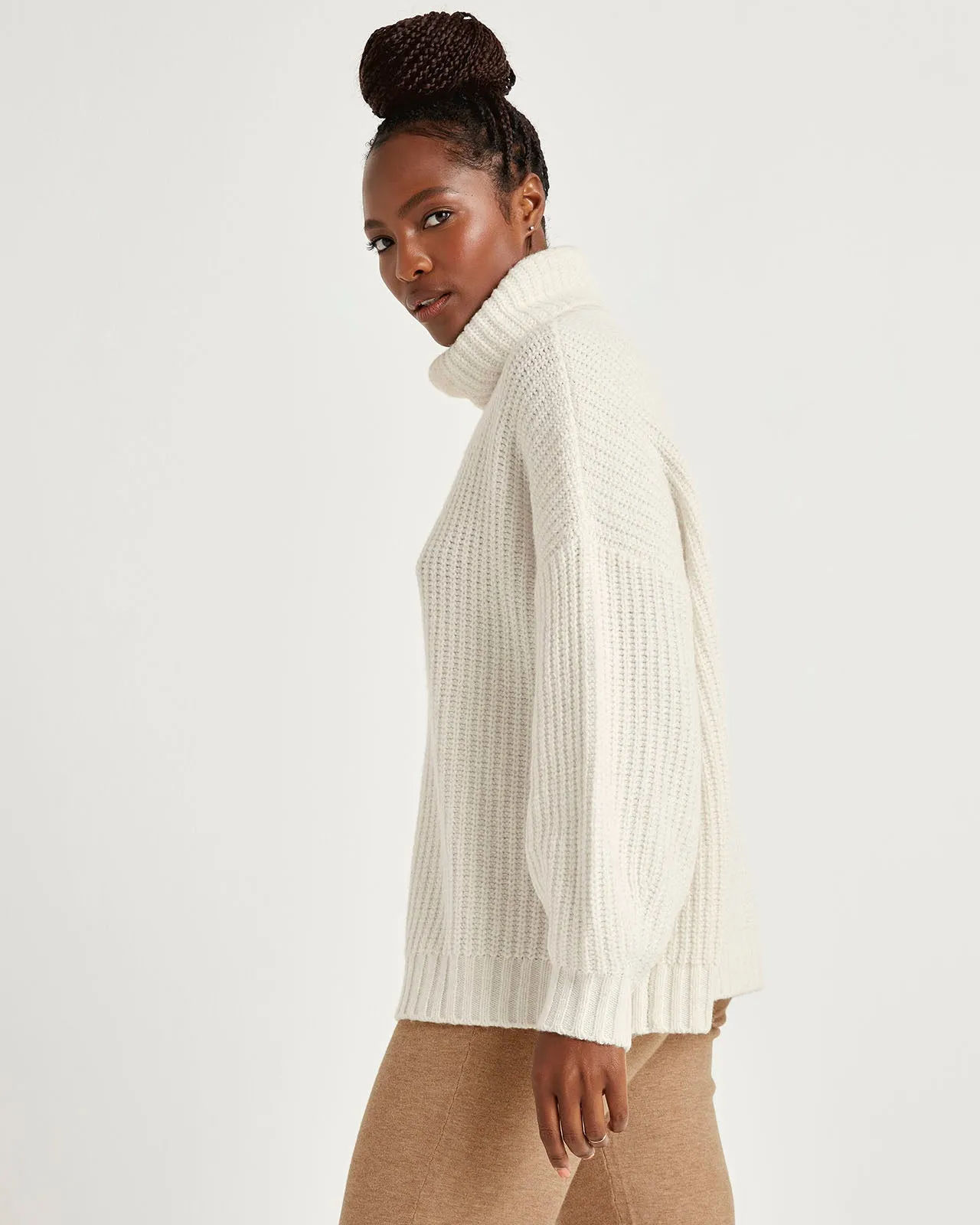 Splendid x Cella Jane Cashblend Turtleneck Sweater