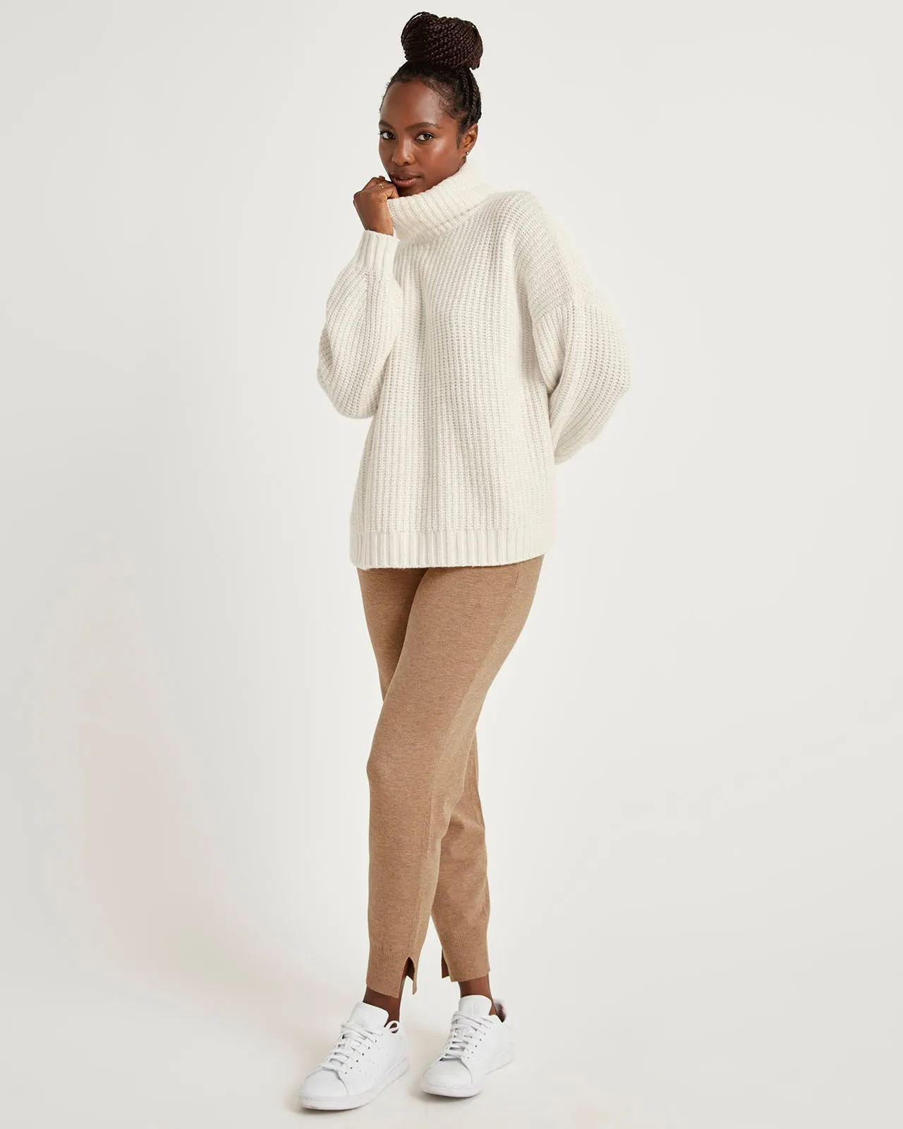 Splendid x Cella Jane Cashblend Turtleneck Sweater