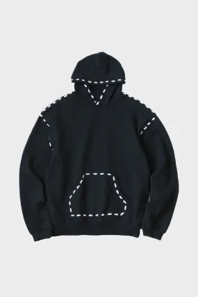 SWT Knit MARIONETTE Hoodie - Black