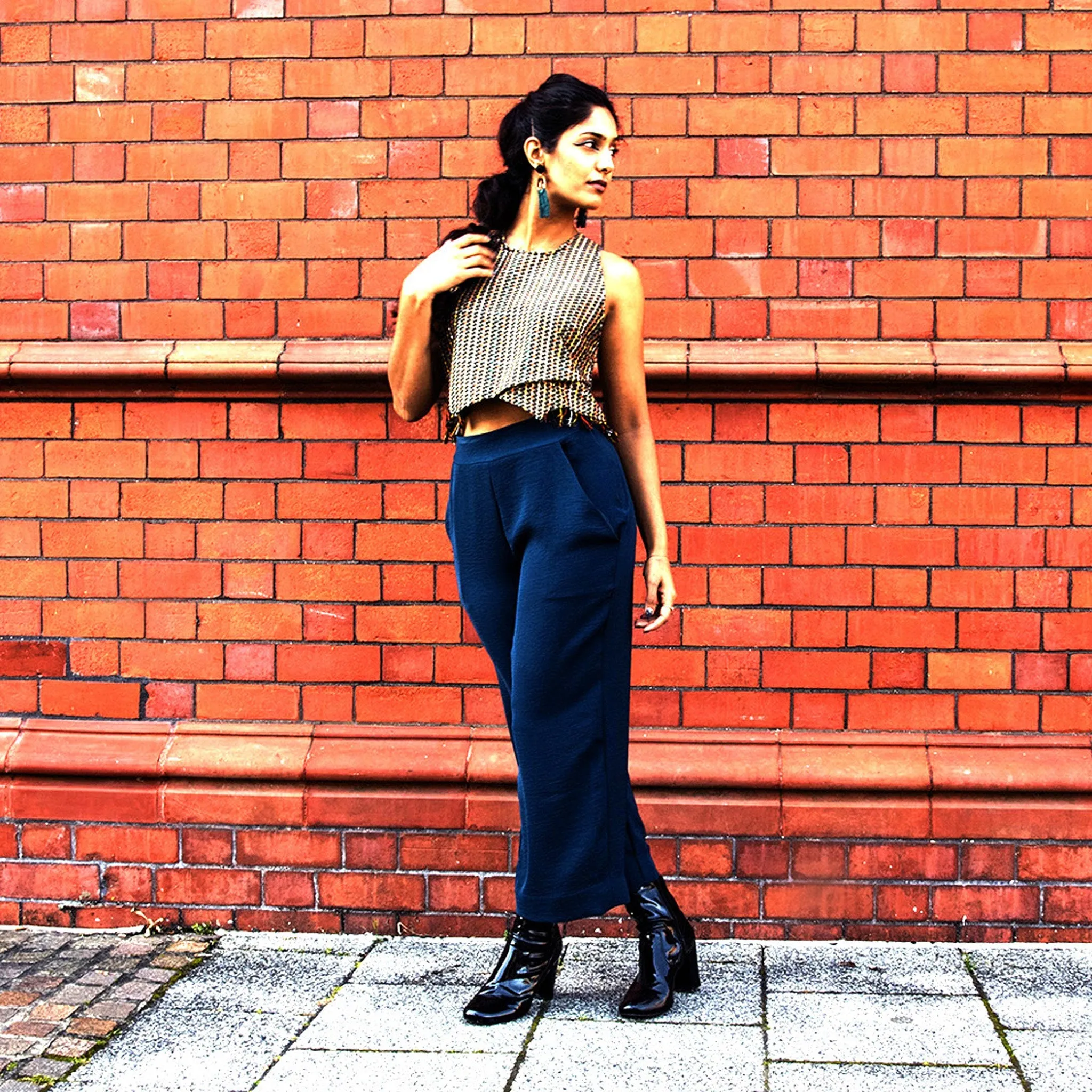 TEAL CULOTTES