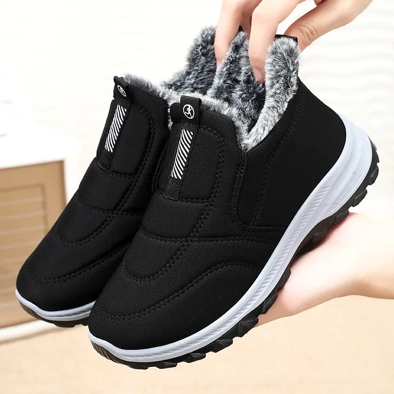 Tiosebon  Women Waterproof Slip On Boots