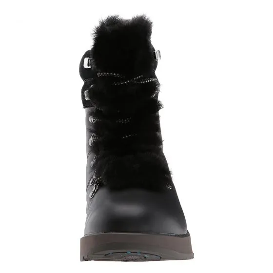 Ugg Womens Viki Black Waterproof Boots