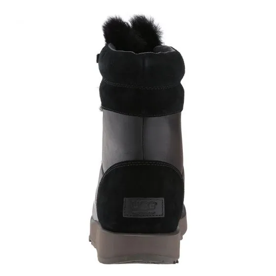 Ugg Womens Viki Black Waterproof Boots