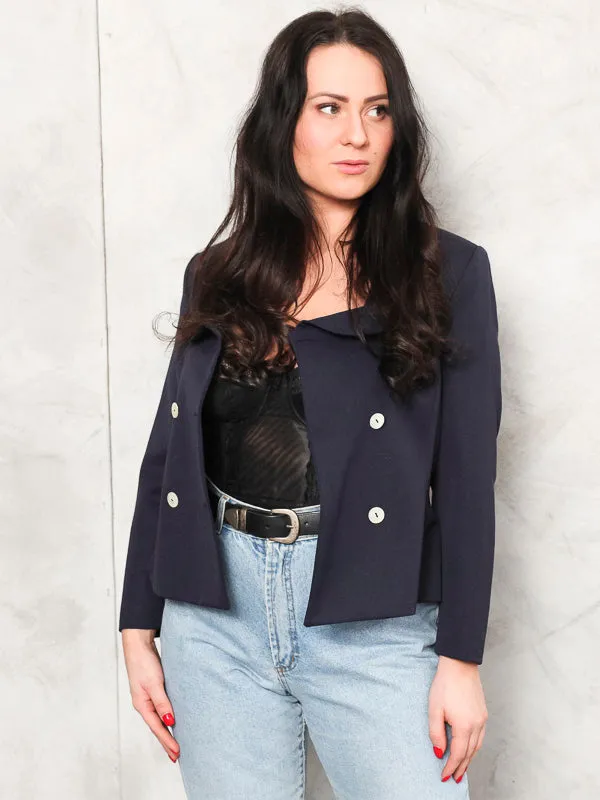 Vintage 90's Women Blue Women Blazer