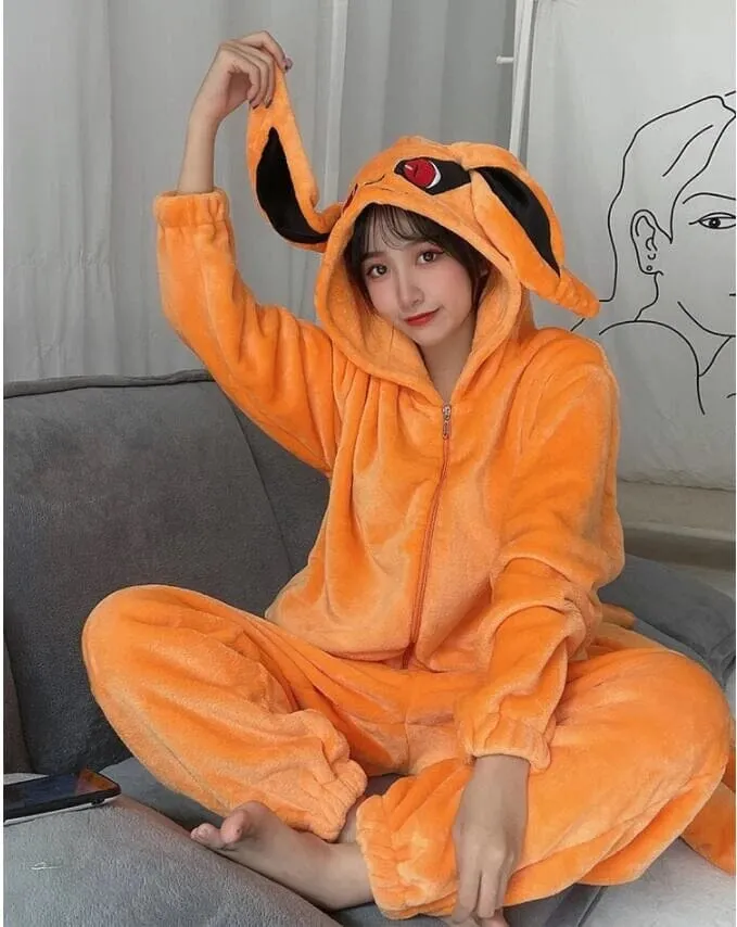 Warm Kyuubi Naruto Kurama Pajamas