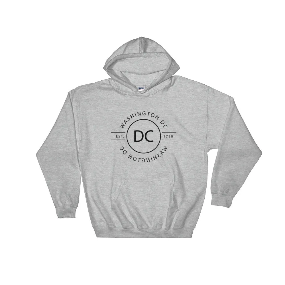 Washington DC - Hooded Sweatshirt - Reflections