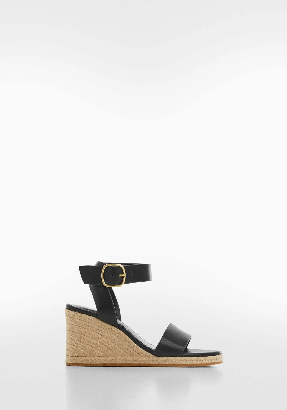 Wedge buckle sandals