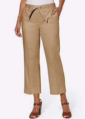 Witt Linen Mix Culottes | Grattan