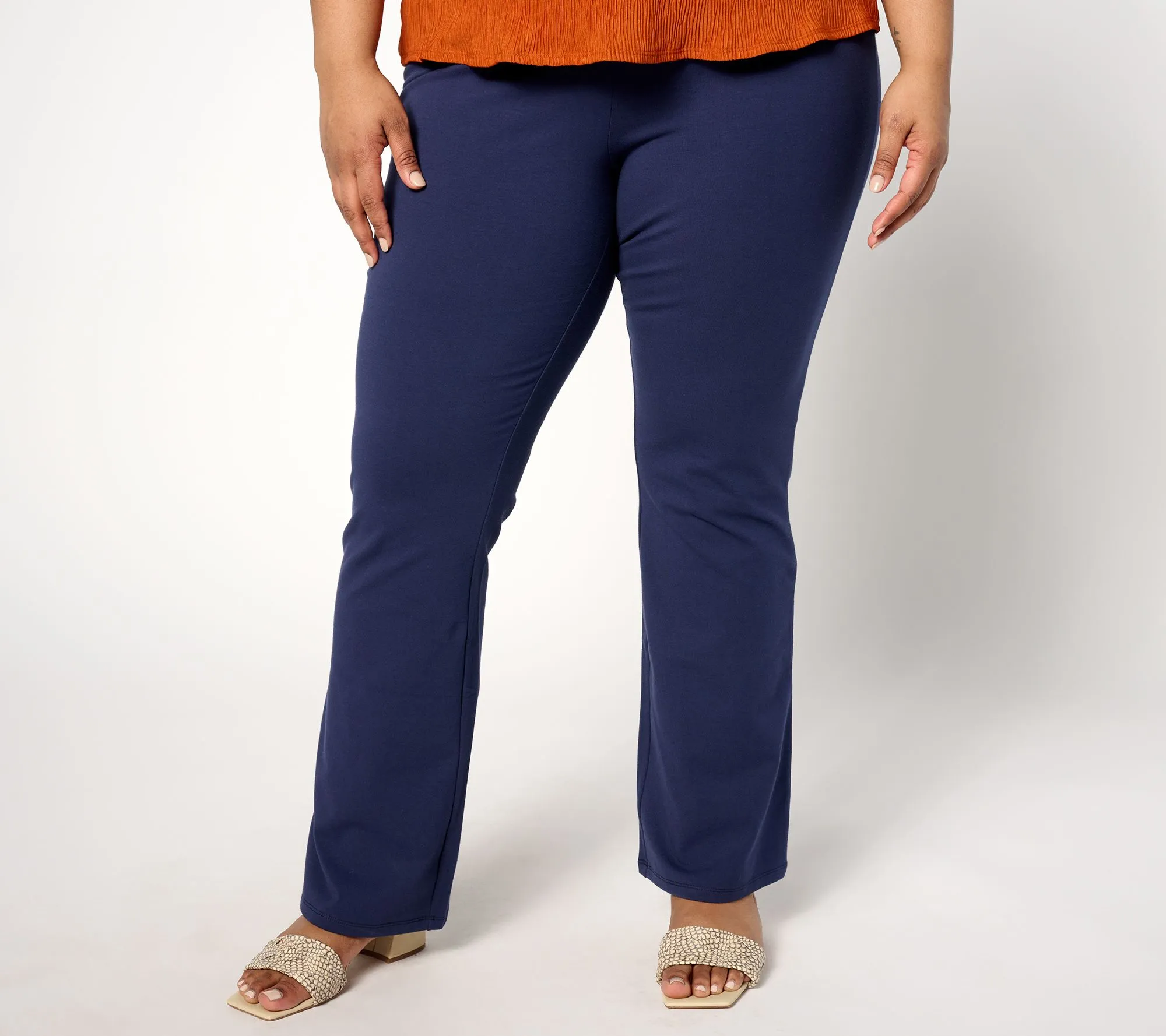 Women with Control Tall Pull On Slim Bootcut Pants