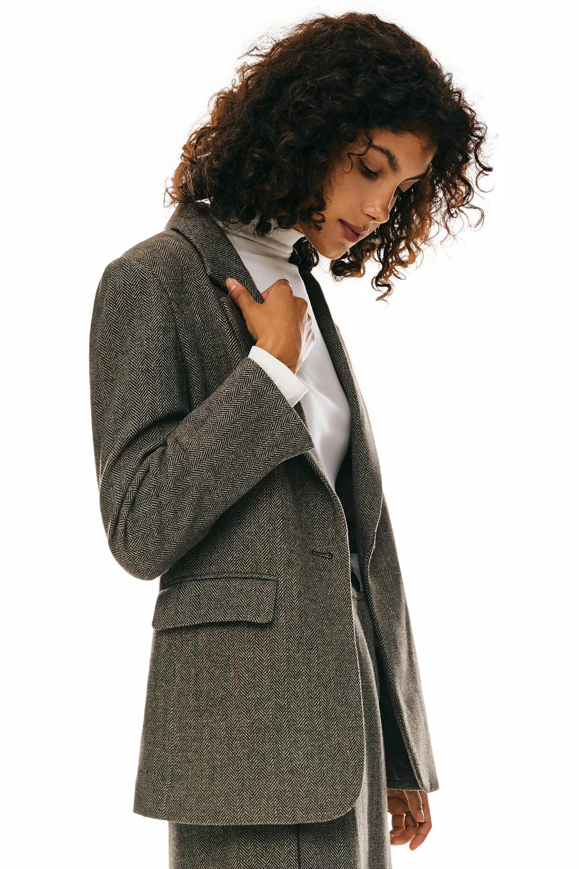 Wool Office Blazer