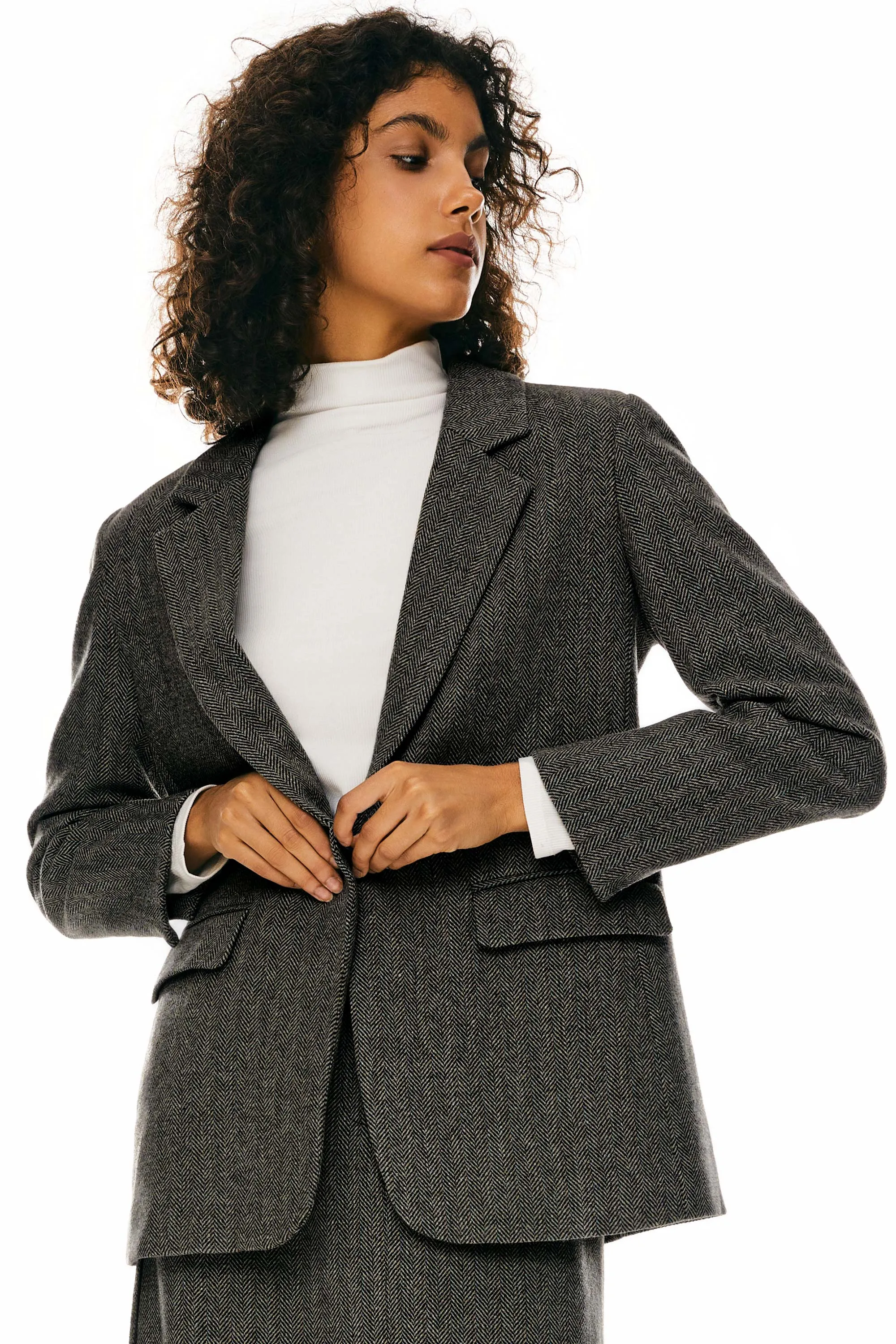 Wool Office Blazer