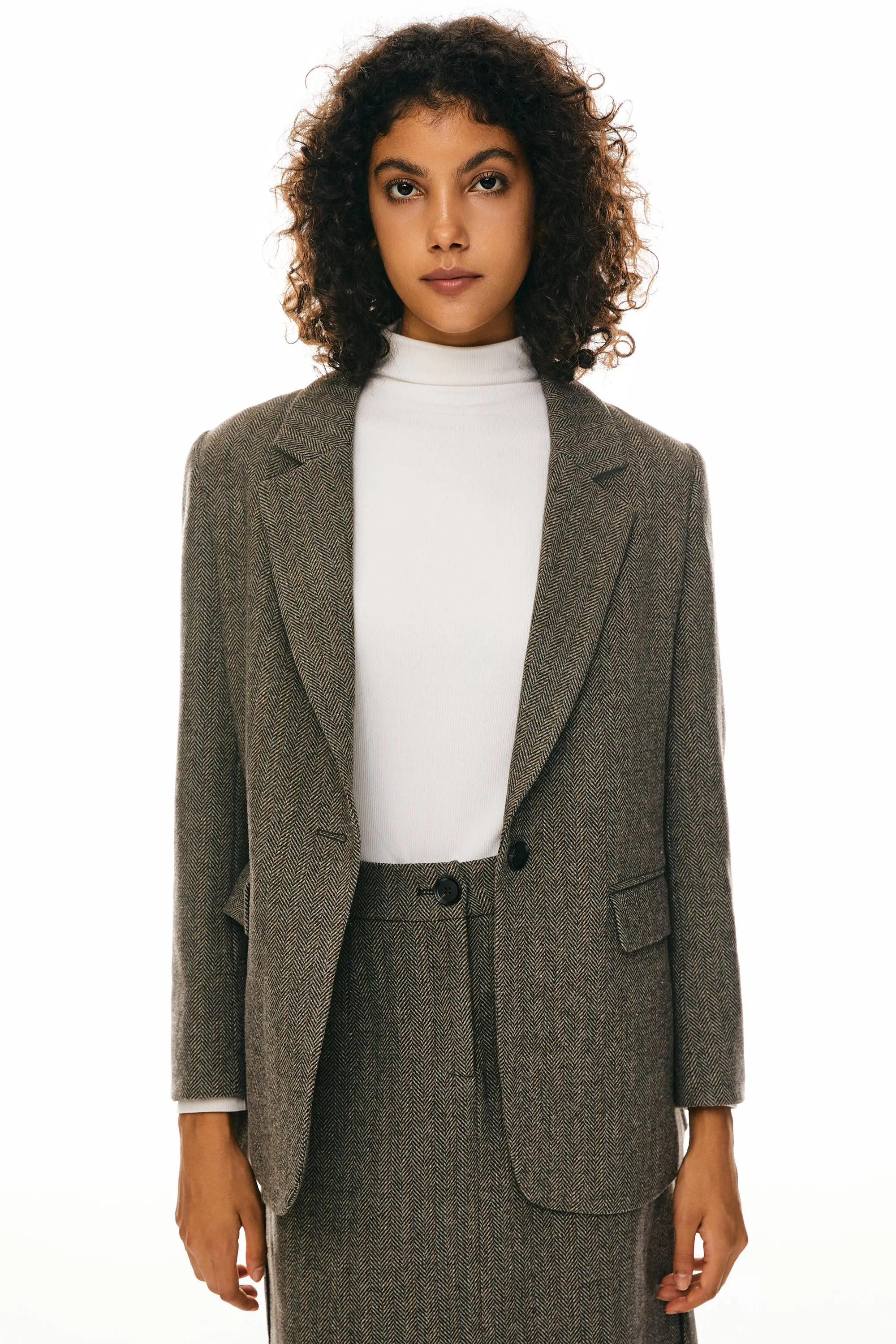 Wool Office Blazer