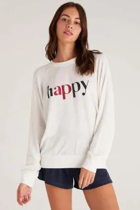 Z Supply Cassie Happy Long Sleeve